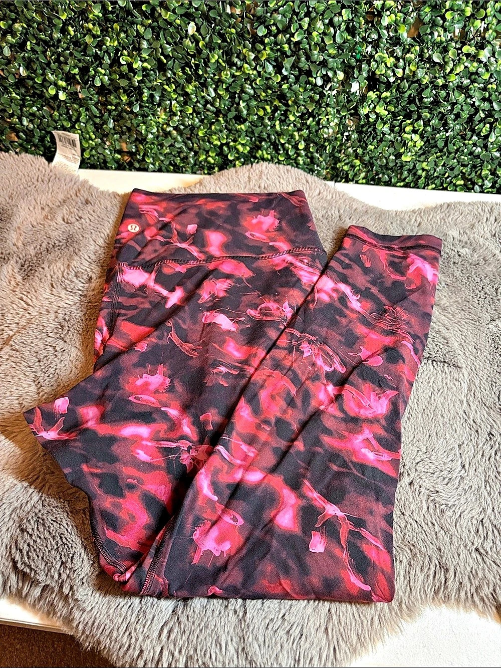 Lululemon Athletica Floral Print Align Leggings 25” Size 20
